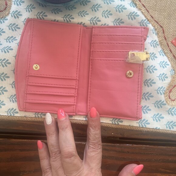 Steve Madden Pink Crossbody, Purse, Handbag, With Matching Wallet - Picture 7 of 10